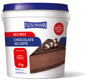 Recheio Chocolate ao Leite Fleischmann 4kg