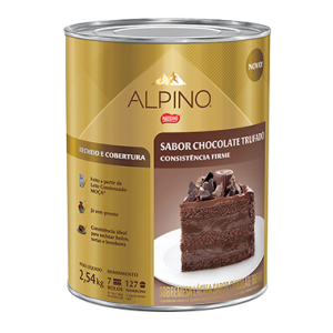 Recheio e Cobertura Alpino Nestlé 2,54kg