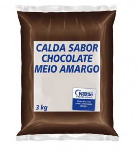 Calda de Chocolate Nestlé Meio Amargo 3kg 