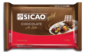 Chocolate Sicao Gold Ao Leite Barra 2,1kg