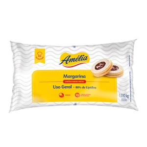 Margarina Amelia Uso Geral 80% 1,01kg