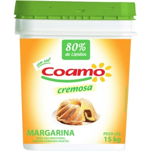 Margarina Coamo  80% s/sal 15kg
