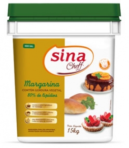 Margarina Sina  80% s/sal 15kg