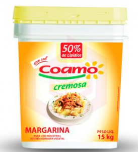 Margarina Coamo 50% c/sal 15kg
