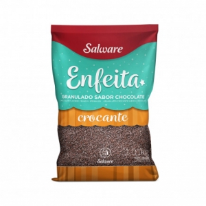 Chocolate Granulado Enfeita Crocante Salware 1,01kg