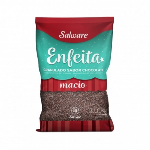 Chocolate Granulado Enfeita Macio Salware 1,10kg