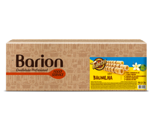 Tubetes sabor Baunilha Barion 1kg