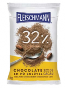 Chocolate em Pó 32% Fleischmann 1kg