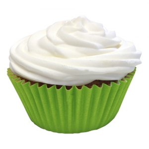 Forma Cupcake Verde Limão Mago (com 45 unidades)